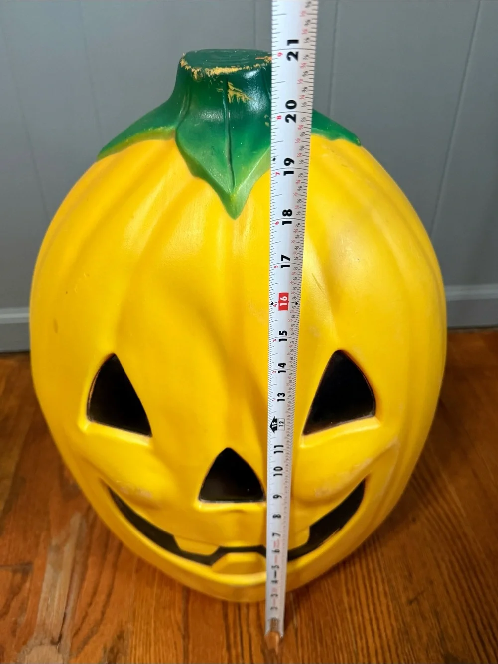 Vintage Blow Mold Halloween Pumpkin